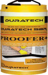 Duratech Proofer+ SBR Waterproofing — polymer-based liquid for waterproof coating and repair applications