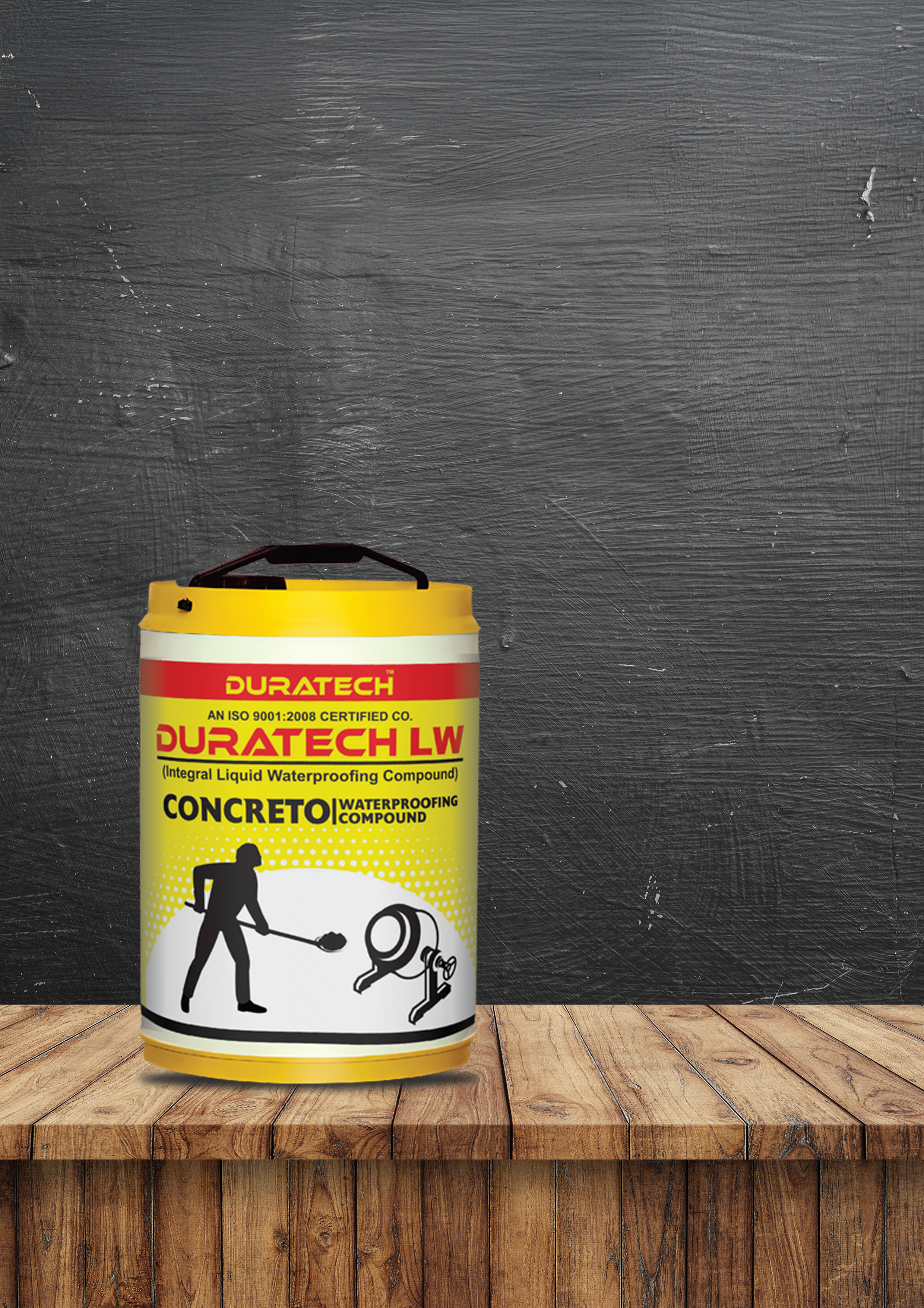 Duratech Concroeto (LW+) Waterproofing — liquid integral waterproofing admixture for long-lasting protection.